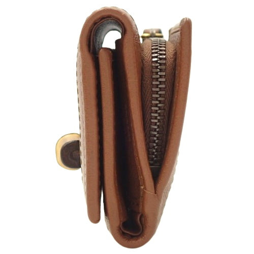 Diana Medium Wallet, Bamboo Mini Wallet, Tri-fold, Double G Leather, 658633