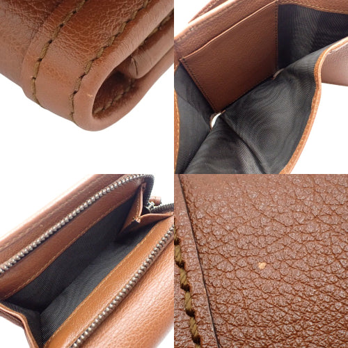 Diana Medium Wallet, Bamboo Mini Wallet, Tri-fold, Double G Leather, 658633