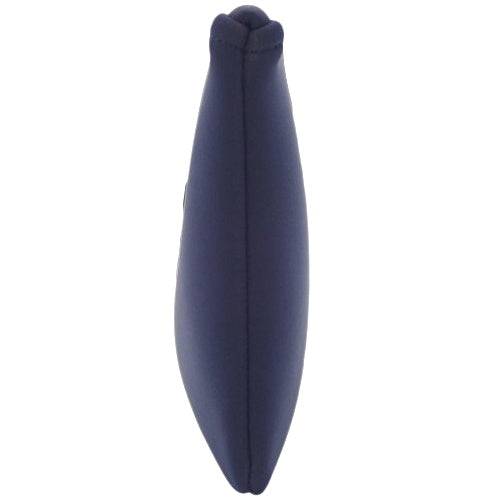 Neovan PM Blue Marine Nylon Polyurethane Black Hardware Clutch Bag/Flat Pouch