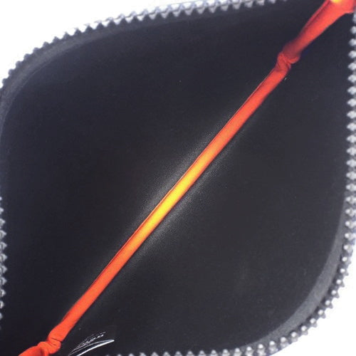 Neovan PM Blue Marine Nylon Polyurethane Black Hardware Clutch Bag/Flat Pouch