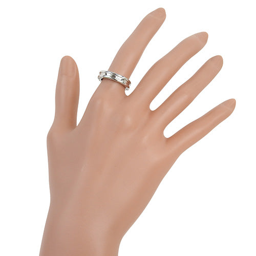 B.zero1 Ring XS K18 White Gold WG