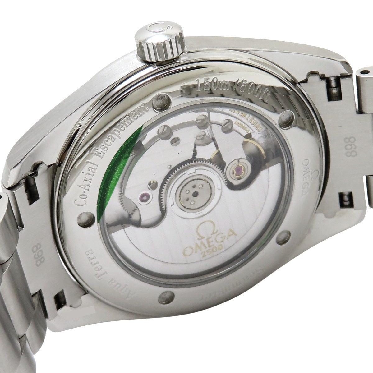 [Warranty included] Seamaster Aqua Terra 2503.50 Stainless Steel Automatic Watch, Purchased October 2007, Black and Silver