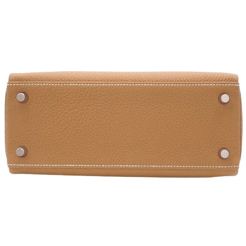 【新品】ケリー25 (内縫い) 2WAY ショルダー トゴ パラジウム金具 ゴールド K刻印