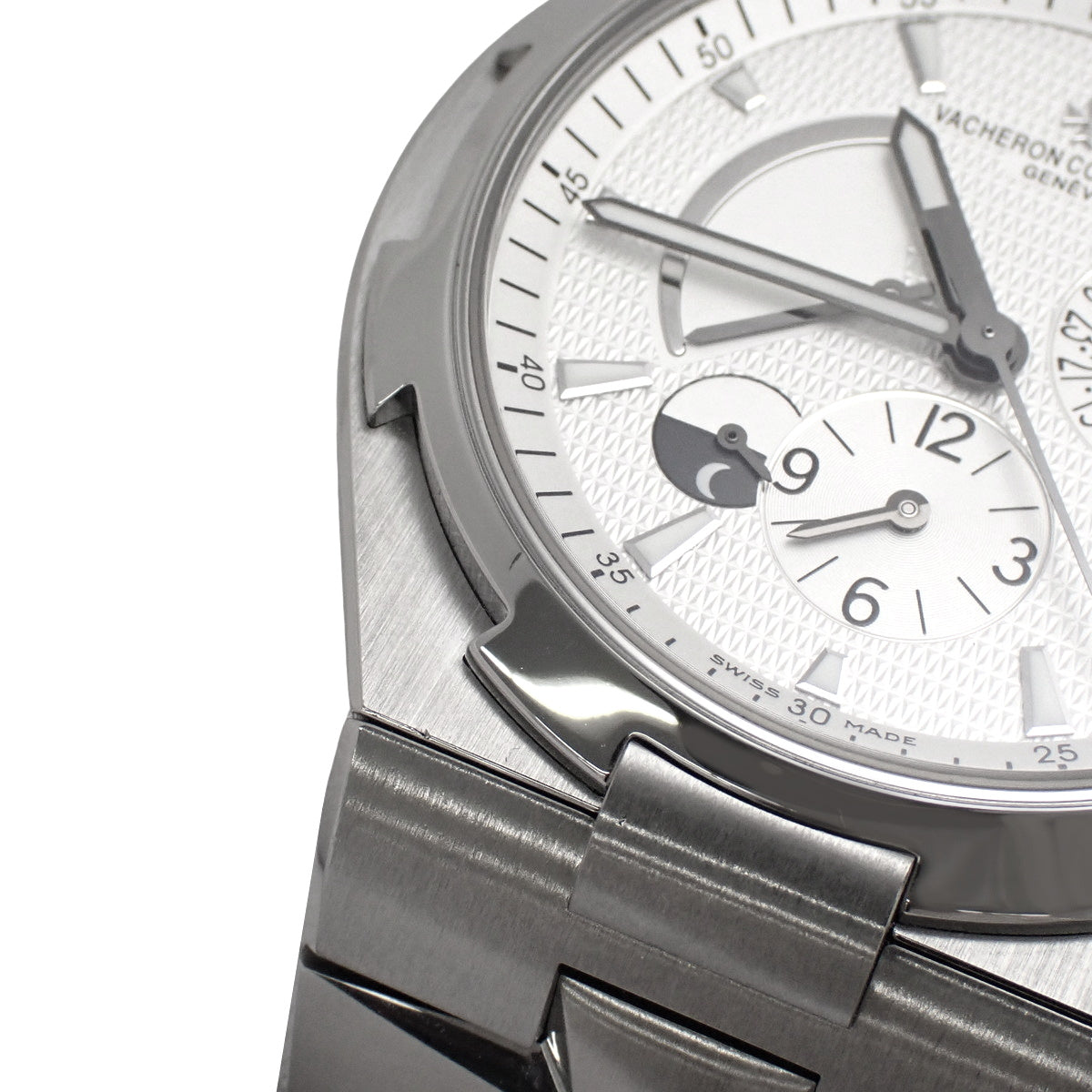 [Warranty included] 47450/B01A-9226 Overseas Dual Time Stainless Steel Automatic Silver
