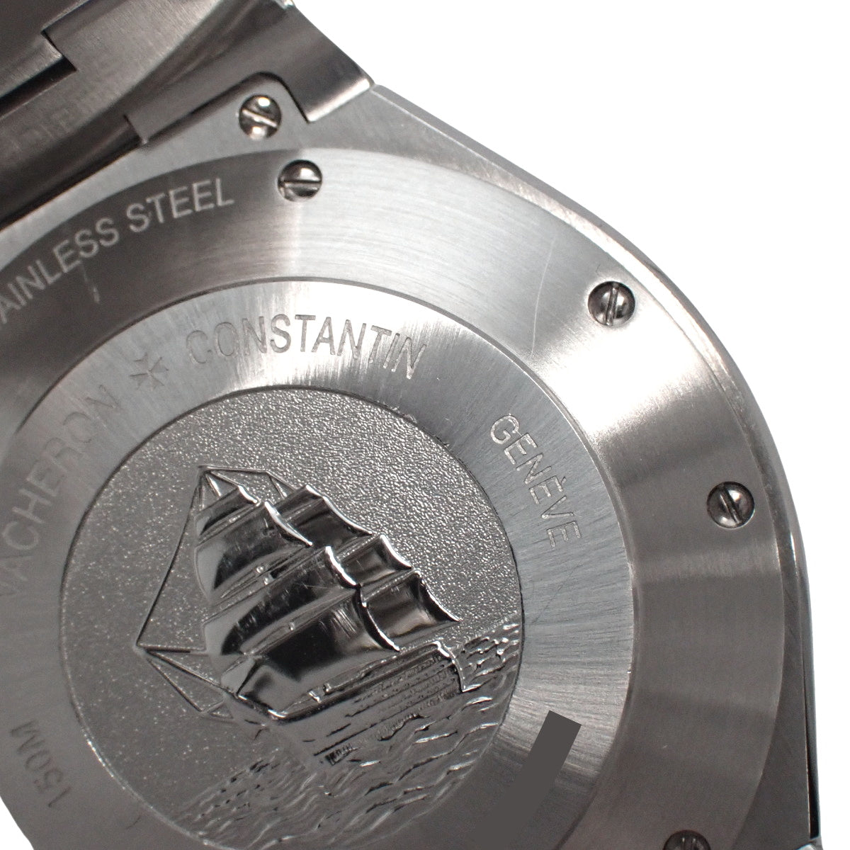 [Warranty included] 47450/B01A-9226 Overseas Dual Time Stainless Steel Automatic Silver