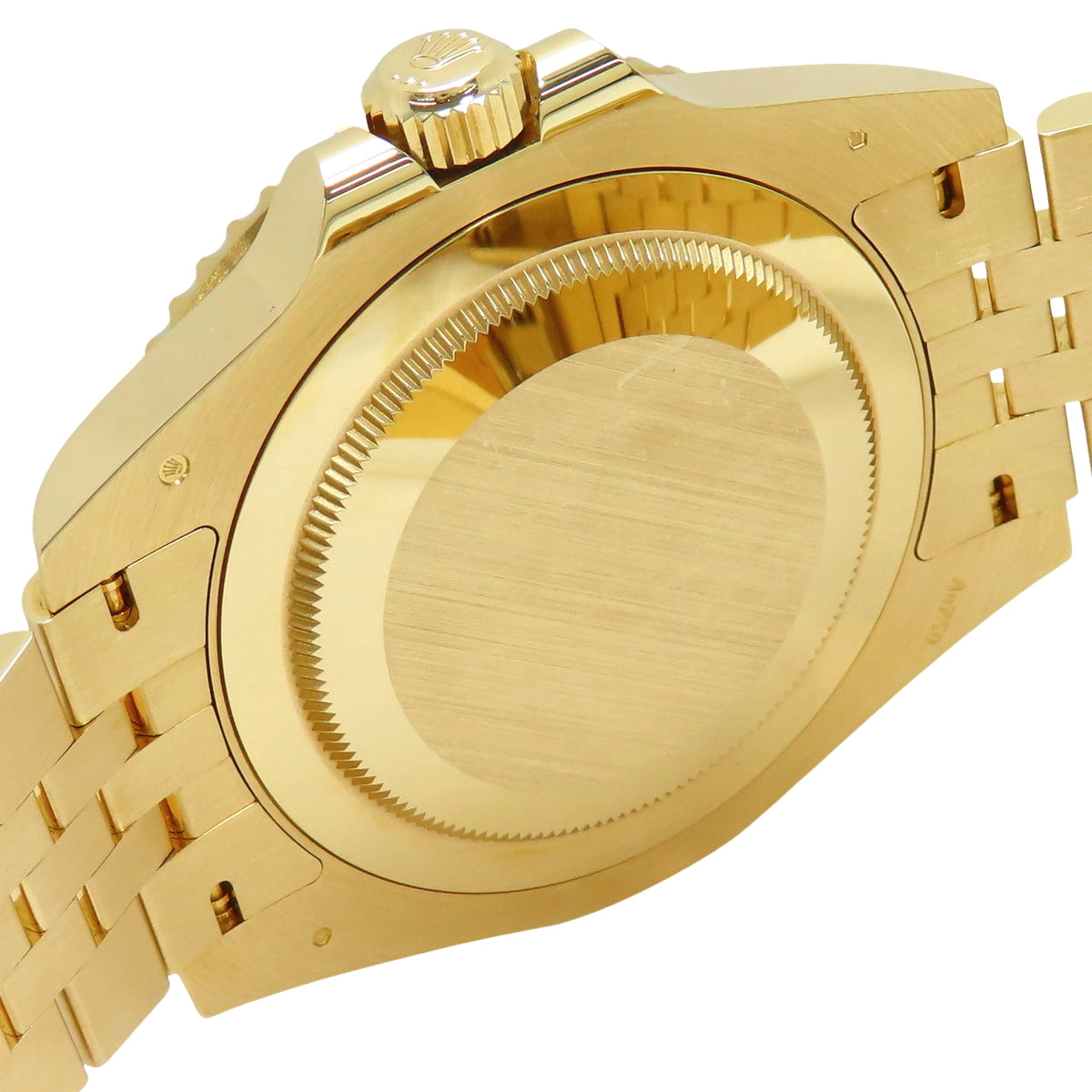 126718GRNR GMT-Master II K18 Yellow Gold YG, random serial number, automatic winding, black dial.