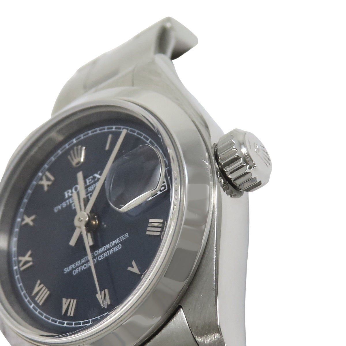 [Warranty included] 79160 Oyster Perpetual Date Stainless Steel A Series (1998-1999) Automatic Navy