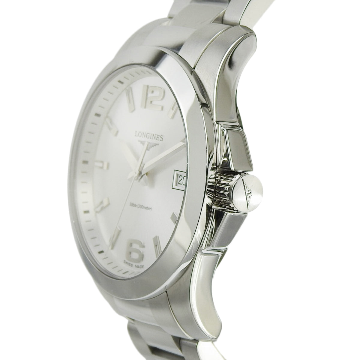 L3.759.4.76.6 Conquest SS Quartz Silver