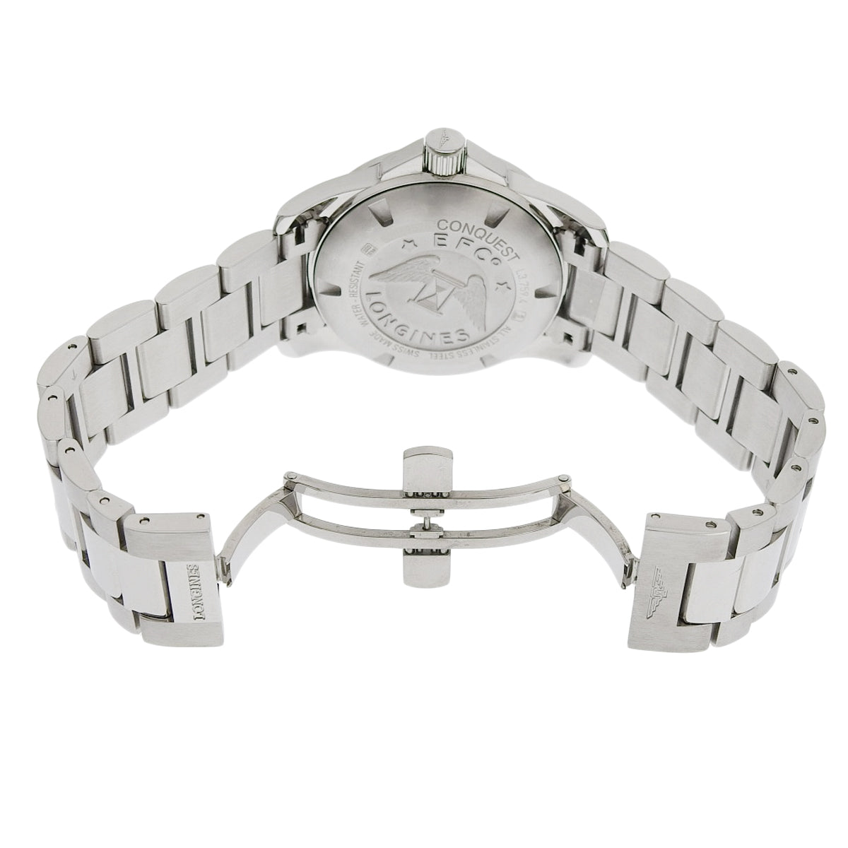 L3.759.4.76.6 Conquest SS Quartz Silver