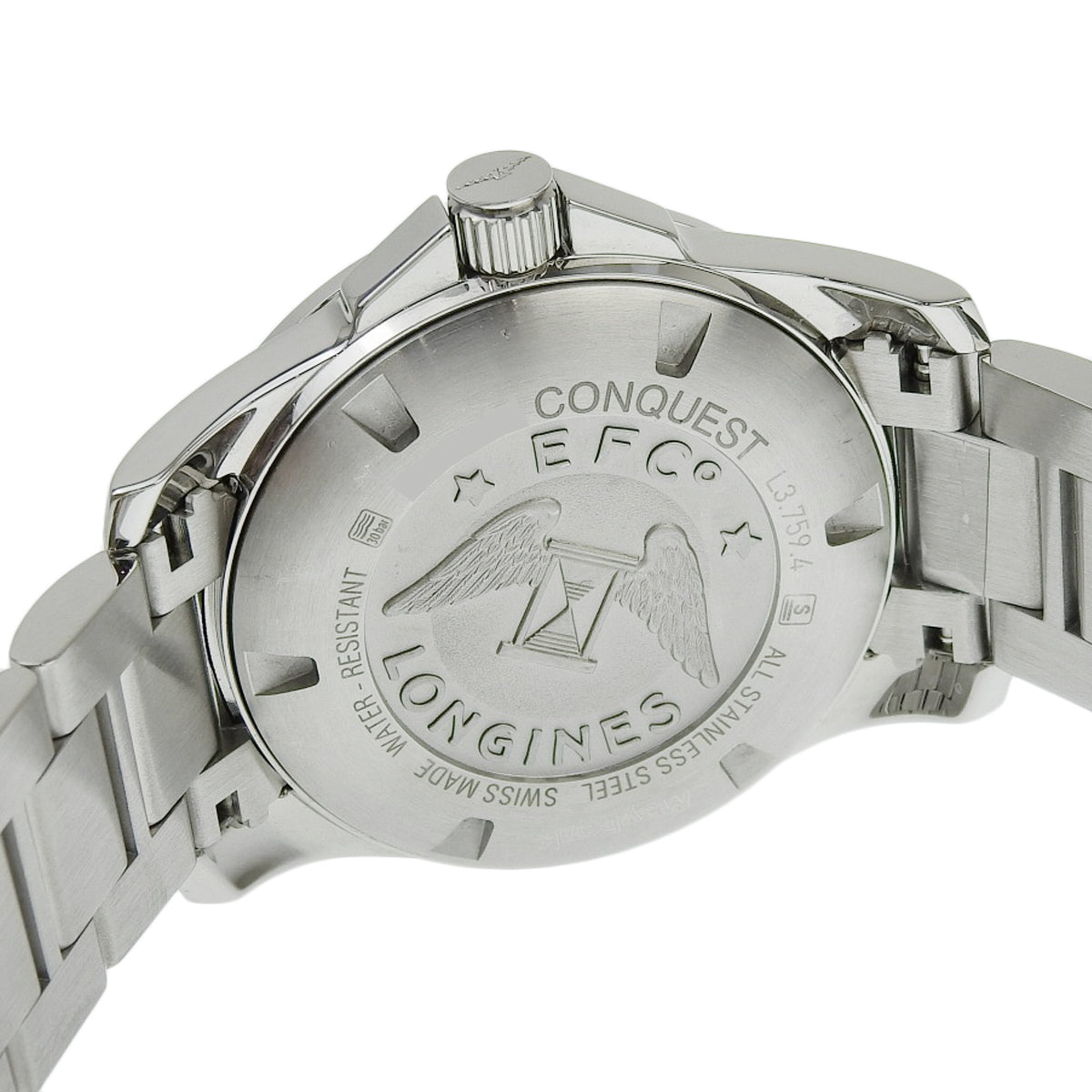 L3.759.4.76.6 Conquest SS Quartz Silver