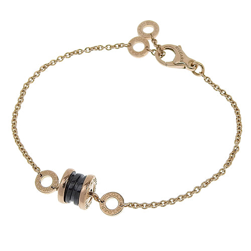 ビー・ゼロワン ブレスレット SM K18 ピンクゴールド PG セラミック