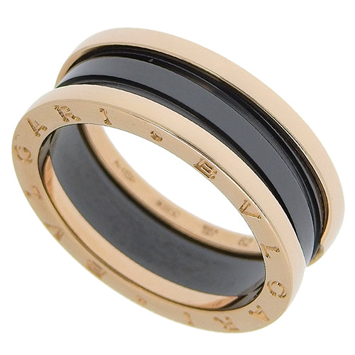 B.zero1 Ring S K18 Pink Gold PG Ceramic