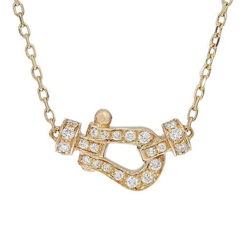 フォース10 ネックレス スモールモデル ダイヤモンド k18 PG