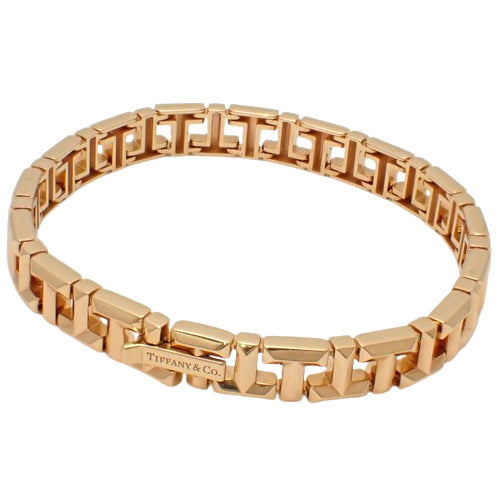 18K 玫瑰金和 PG 真窄手链