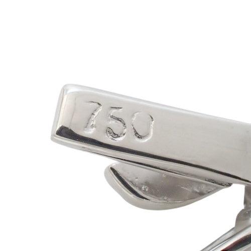 蓝宝石和钻石项链 S8.0/D0.82 K18 WG