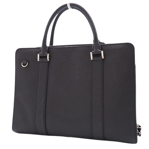 Bvlgari Bvlgari Man Business Bag in Grained Calfskin Leather 37924