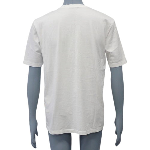 ロゴ 蛍光 メッシュ ワッペン Tシャツ 2019年 アパレル ファッション 半袖 M コットン FAF538 A8JZ