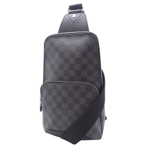 Damier Graphite Avenue 斜挎包 Damier Graphite 帆布 N41719