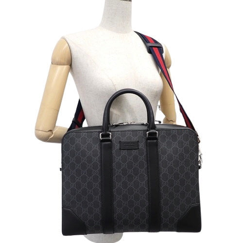 GG Supreme 中号 GG Supreme 帆布公文包 792077 FADJA 1042