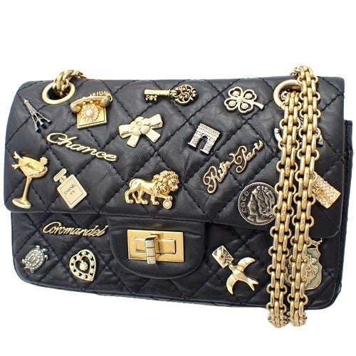 Matelasse/2.55 Icon Chain Shoulder Bag in Calfskin