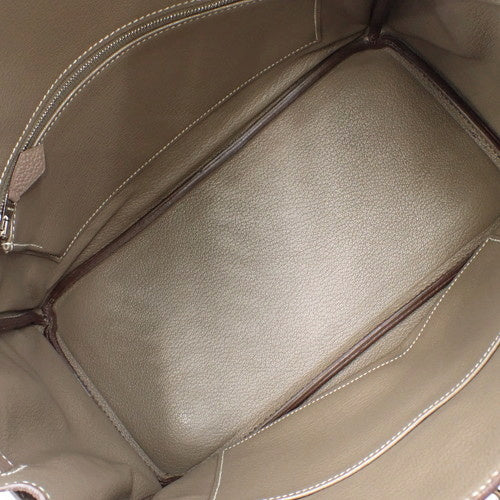 バーキン30 トゴ パラジウム金具 エトゥ―プ/エトープ シルバー金具 □M刻印