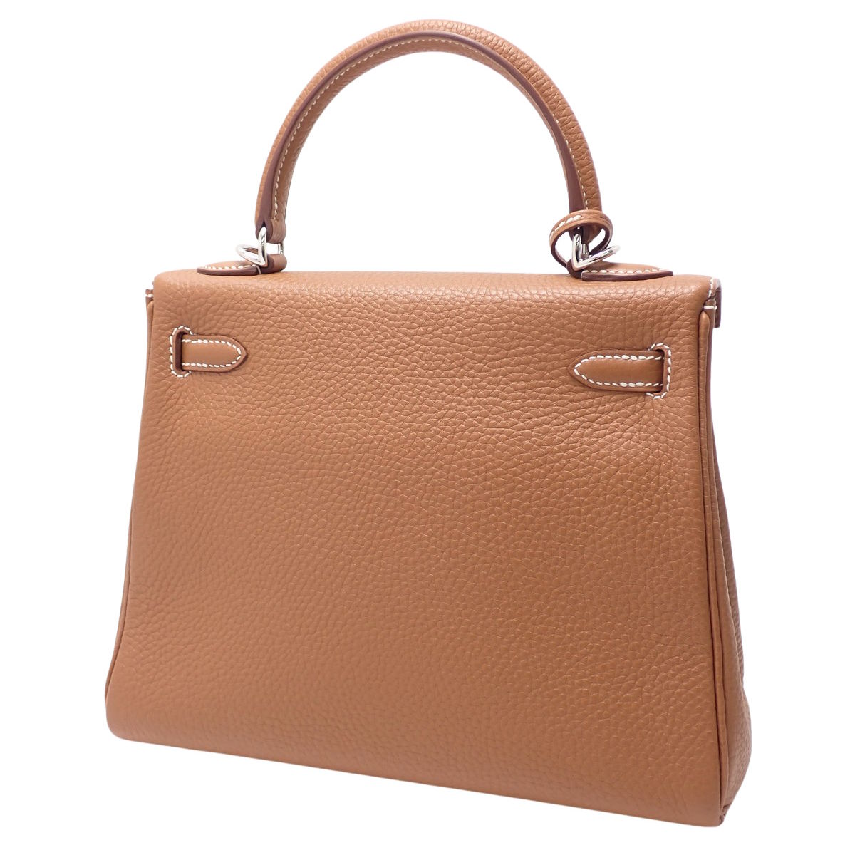 Kelly 25 (inner stitching) Togo, palladium hardware, gold, B stamp