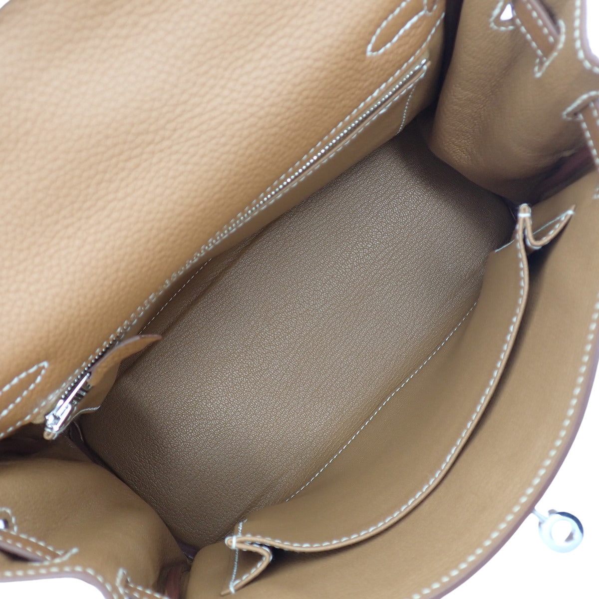 Kelly 25 (inner stitching) Togo, palladium hardware, gold, B stamp
