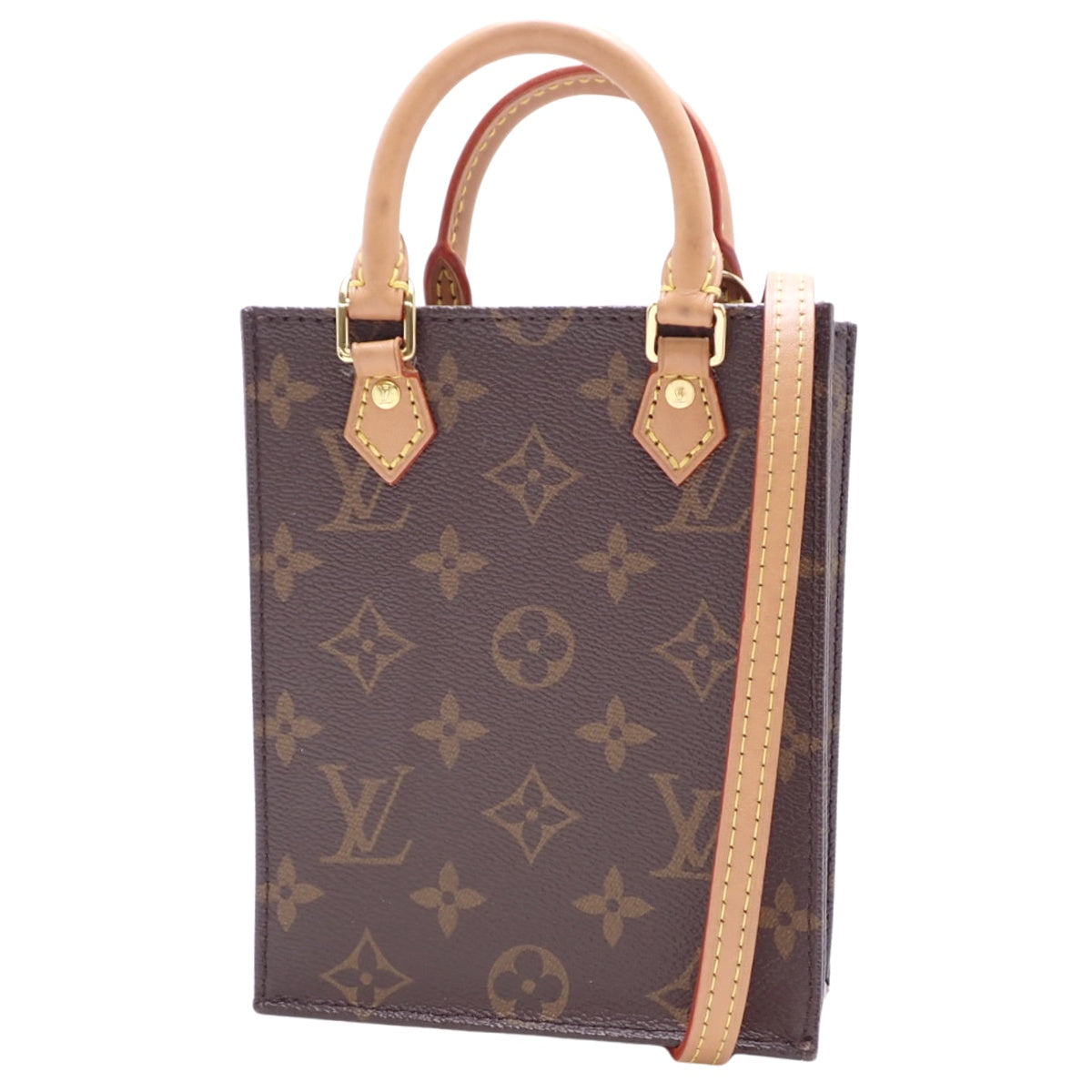 Monogram Petite Sac Plana, Brown, M69442