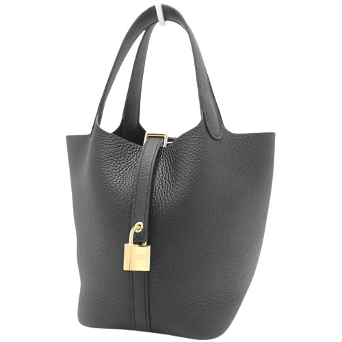 [New] Picotin Lock PM Taurillon Clemence K Stamp
