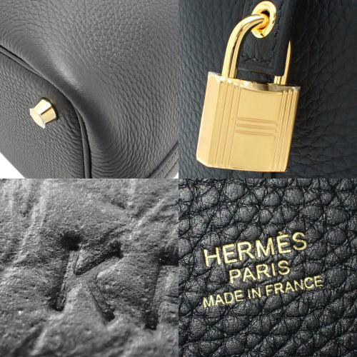 [New] Picotin Lock PM Taurillon Clemence K Stamp