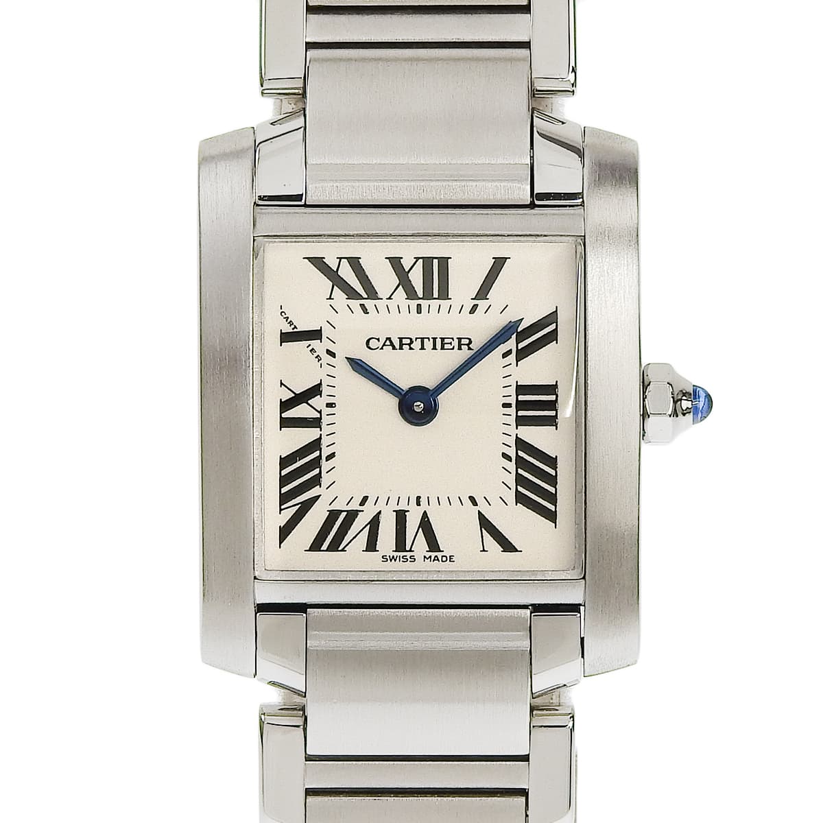 W51008Q3 タンクフランセーズ SM SS クオーツ ホワイト