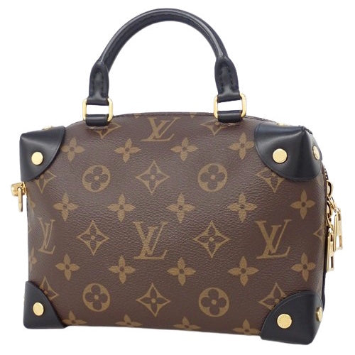 Monogram Petite Malle Souple Monogram Canvas Leather M45571