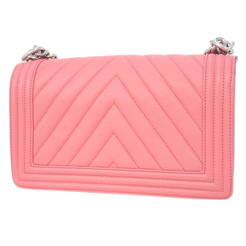 Boy Chanel Chain Shoulder Bag in Lambskin