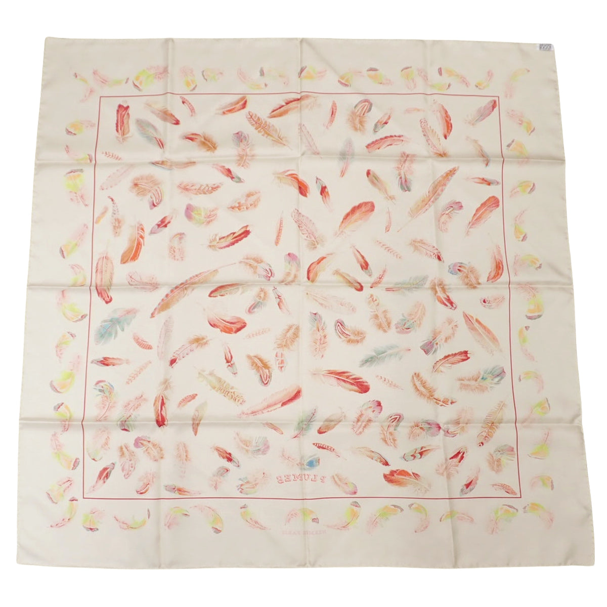 PLUMES by Henride Linares 丝绸方巾 90