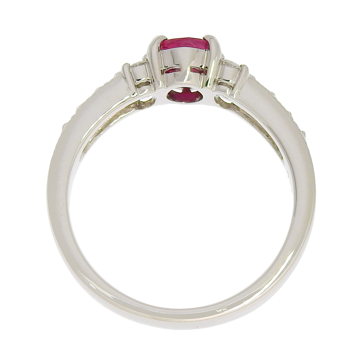 ルビー ダイヤモンド リング R1.04/D0.33 Pt900プラチナ アクセサリー ジュエリー