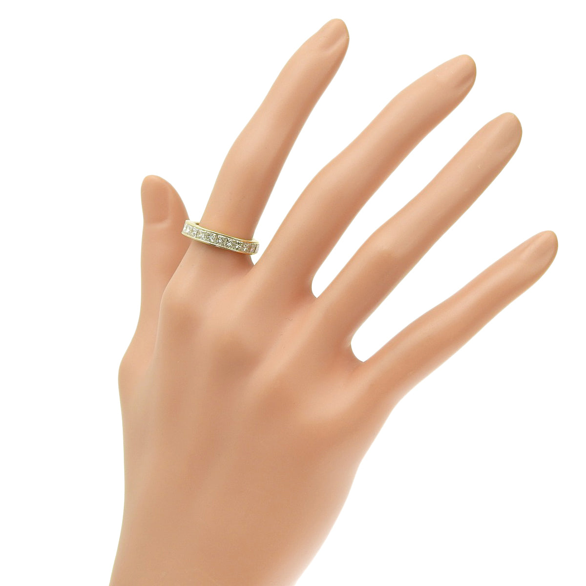 Diamond Eternity Ring D2.84 K18 Yellow Gold YG