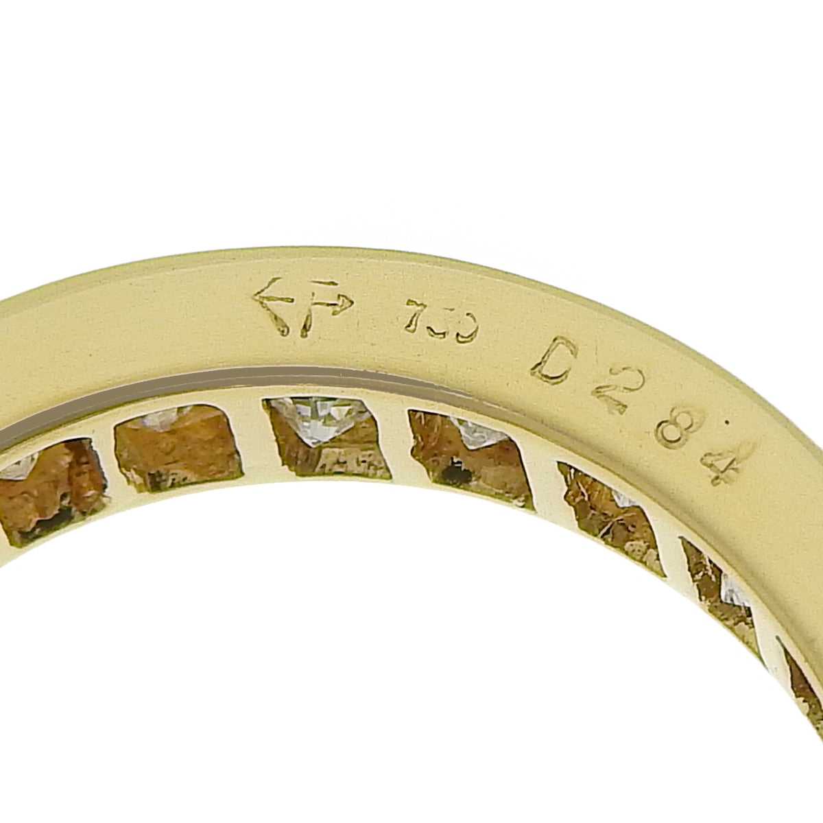 Diamond Eternity Ring D2.84 K18 Yellow Gold YG