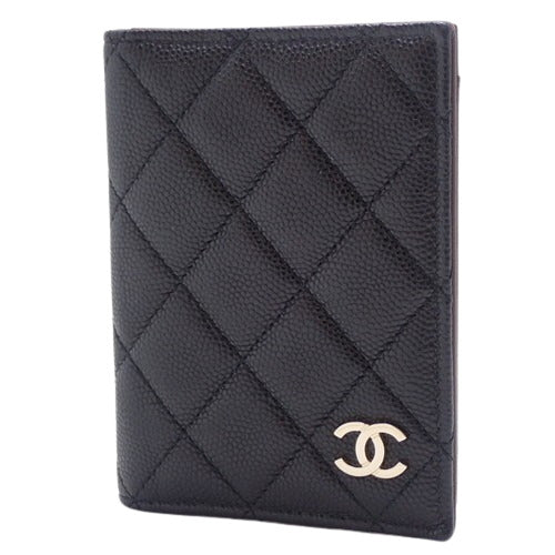 Matelasse Classic Pass Case, Card Holder, Commuter Pass Case, IC Card Holder, Caviar Leather