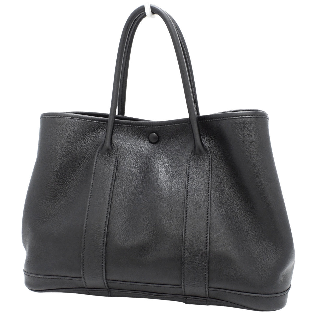 ガーデンツイリーTPM スイフト シルク ブラック シルバー金具 □J刻 銀座限定