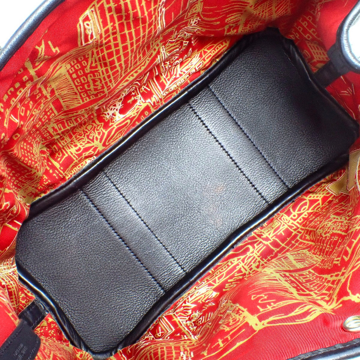 Garden Twilly TPM, Swift leather, silk, black, silver hardware, □J code, Ginza limited edition.