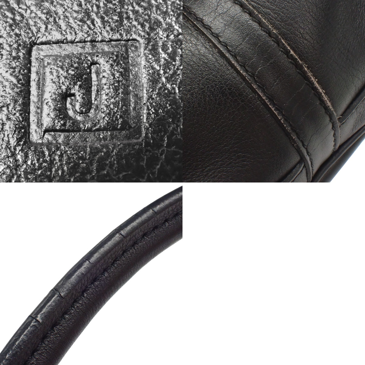 Garden Twilly TPM, Swift leather, silk, black, silver hardware, □J code, Ginza limited edition.