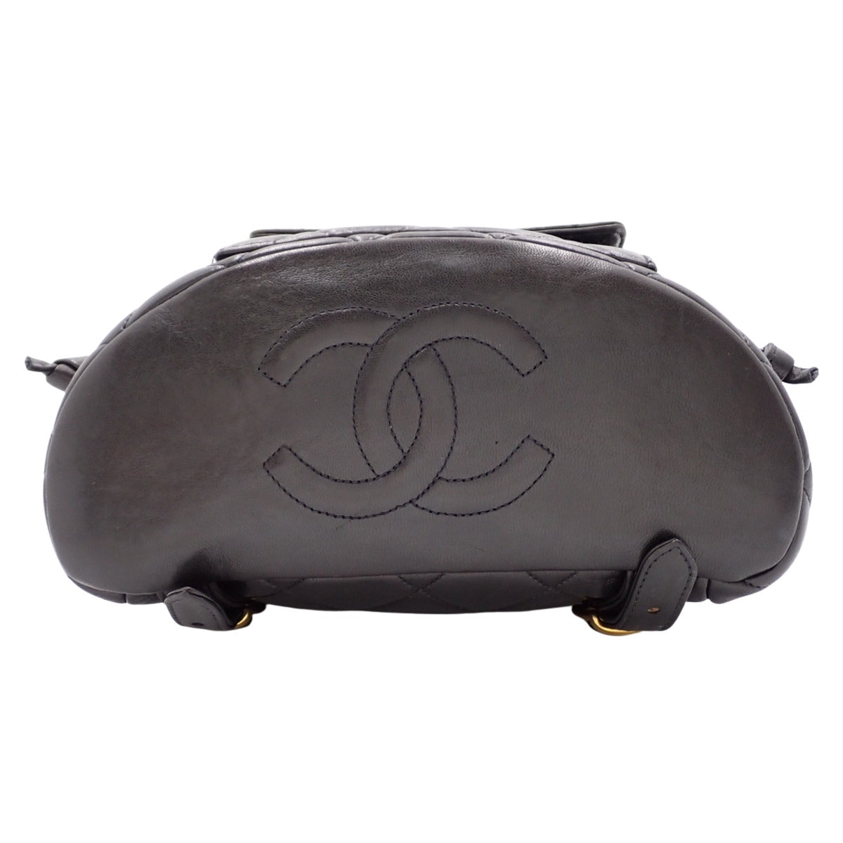 マトラッセ ココマーク リュックサック ラムスキン ブラック A10177