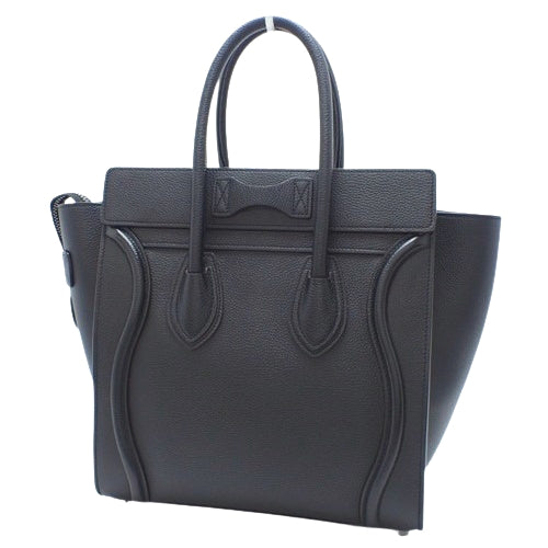 Luggage Micro Shopper in Drummed Calfskin