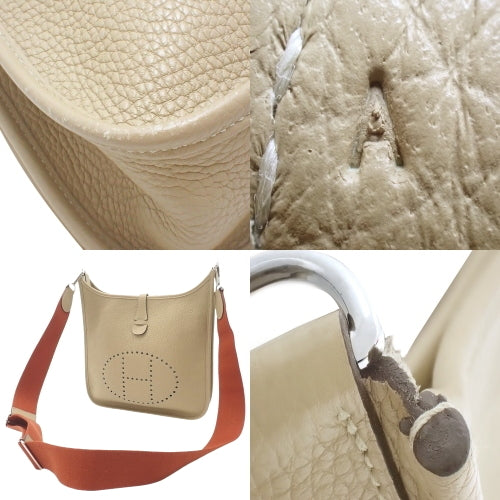 Evelyn 3PM Evelyn Taurillon Clemence 皮革风衣，配钯金金属配件、皮革饰条和印章