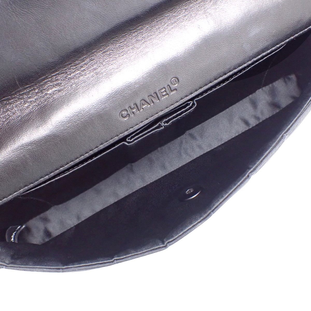 新款旅行系列 Coco Mark 链条单肩包，皮革和尼龙提花面料，黑色，A15316