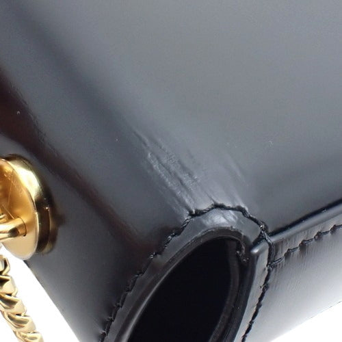 Cuir Triomphe Chain Shoulder Bag in Shiny Calfskin 199243BF4.38NO