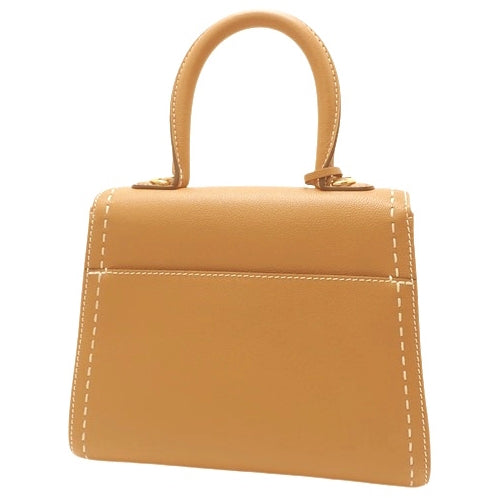 Brillant PM Surpiqué 2-Way Shoulder Bag in Rodeo Calfskin Vegetal Ivory AA0569ADW0ADNDO