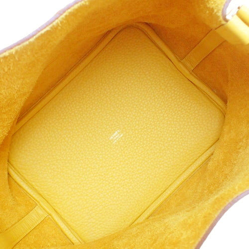 ピコタンロックMM トリヨンクレマンス ジョーヌアンブル ゴールド金具 C刻印