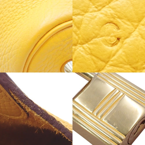 ピコタンロックMM トリヨンクレマンス ジョーヌアンブル ゴールド金具 C刻印