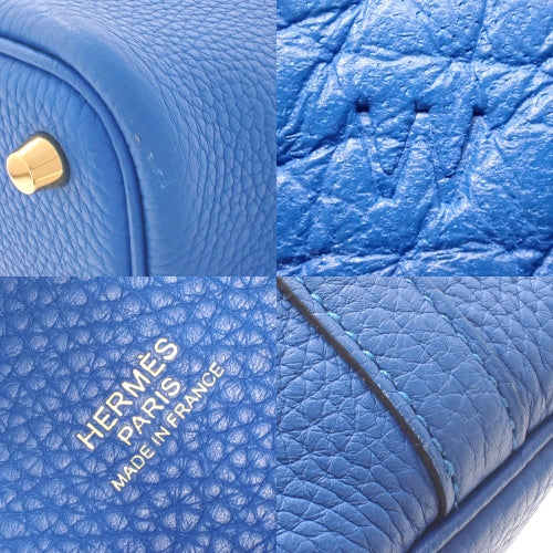 ピコタンロックPM トリヨンクレマンス ブルーゼリージュ ゴールド金具 Ｗ刻印